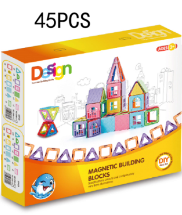 Magnetic Building Blocks 45Pcs No. 3366-21