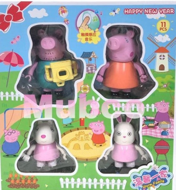 Peppa Pig Family Figure Set