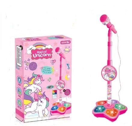 Kids Microphone Microphone With Light Connect To Mp3 Player Toys For Boy
