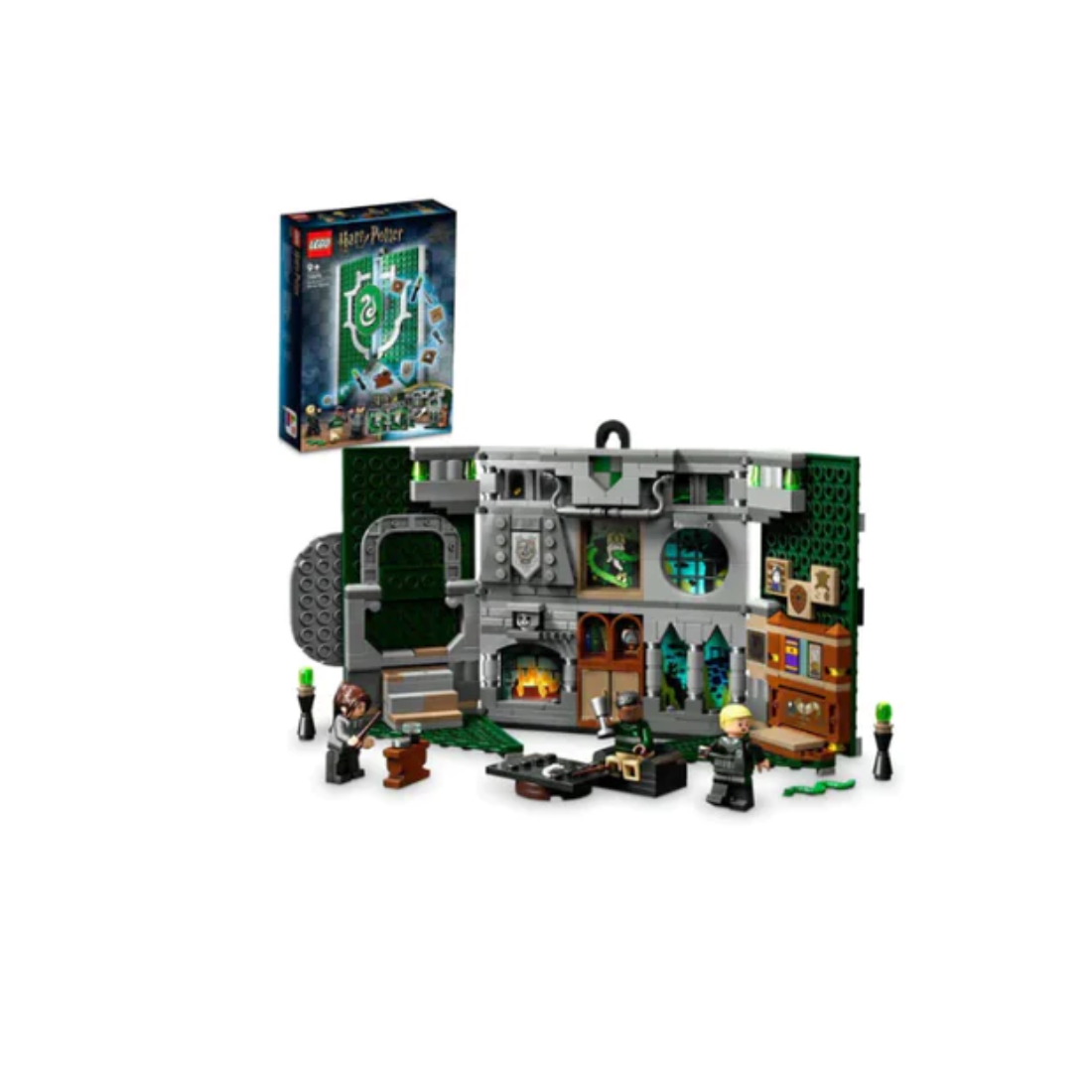 LEGO Harry Potter Slytherin House Banner 76410 Building Toy Set (349 Pieces)