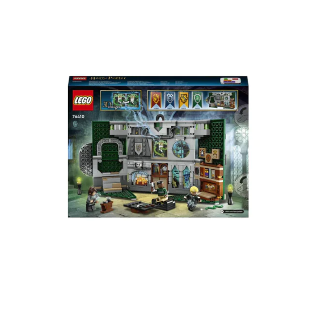 LEGO Harry Potter Slytherin House Banner 76410 Building Toy Set (349 Pieces)