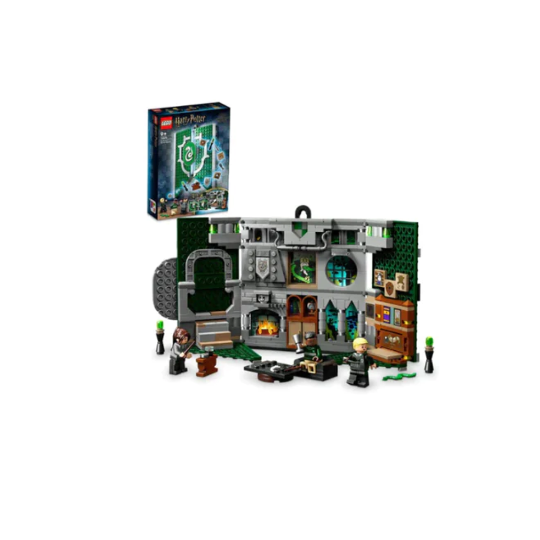 LEGO Harry Potter Slytherin House Banner 76410 Building Toy Set (349 Pieces)