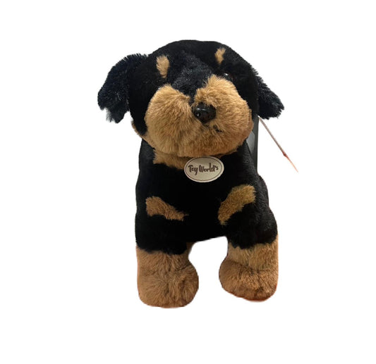 Rainbow Toys Soft Rotweiler-Dog 8Inch