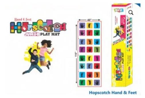 Hopscotch Hand And Feet Game