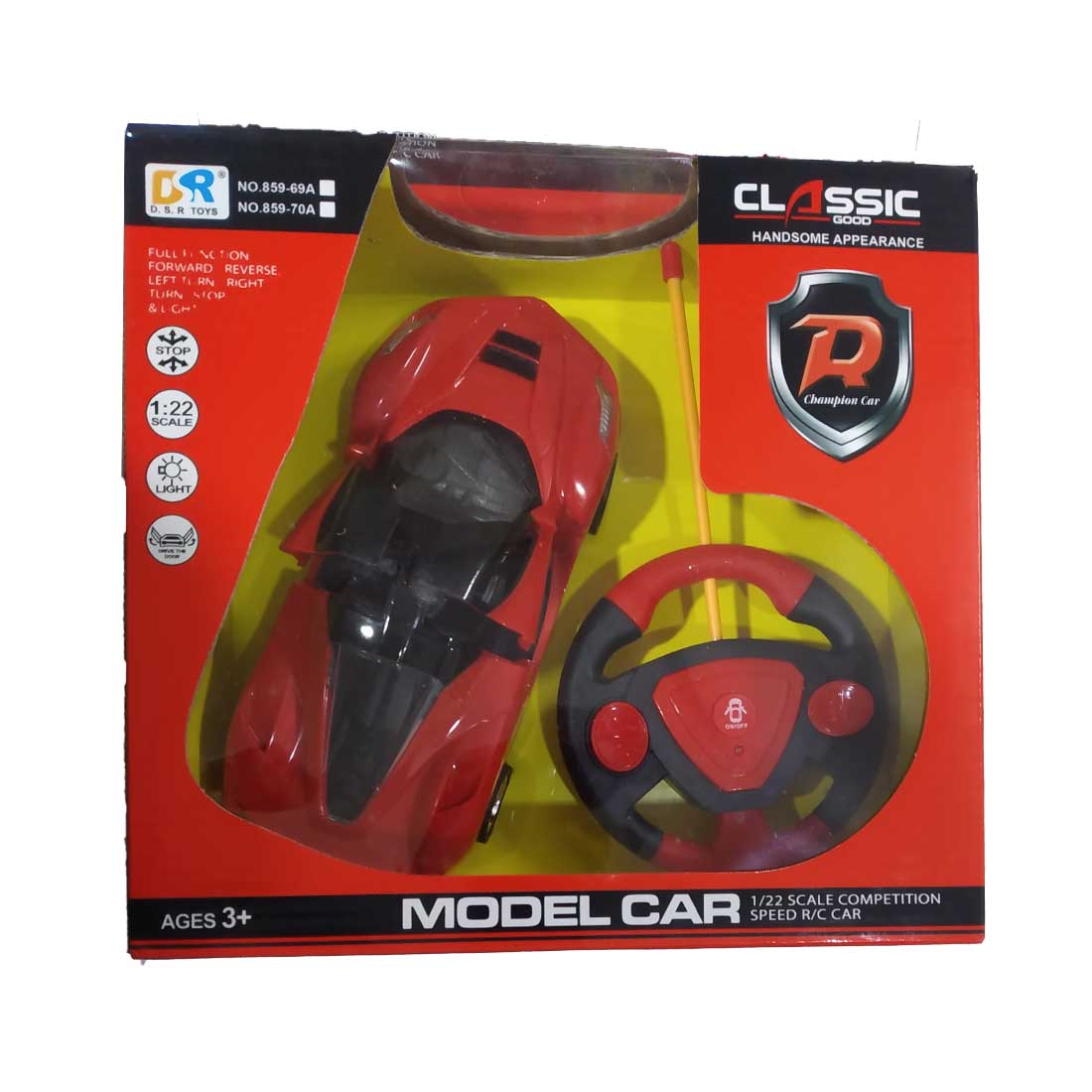 Model Car With Radio Electronic Rc Remote Control Cars Racing Car Classic