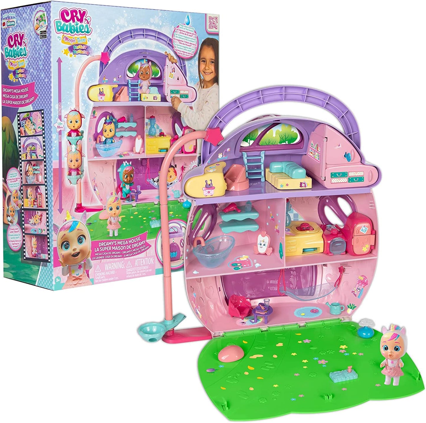 IMC Cry Babies Magic Tears Dreamy's Mega Doll House