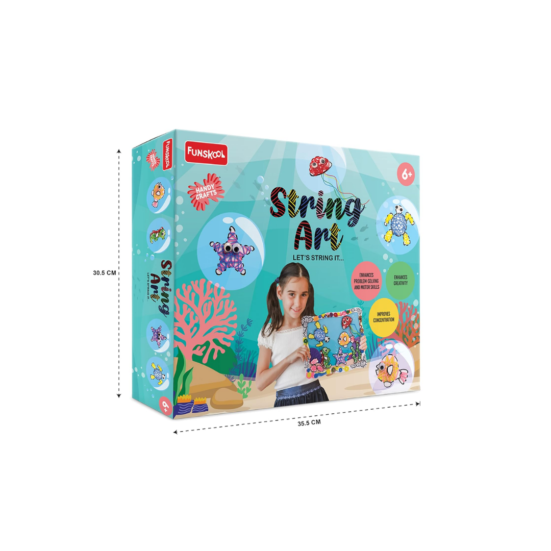 Funskool Handycrafts DIY String Art Kit