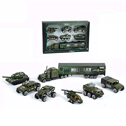 Metal Die Cast Military Cars Set Play Set For Kids