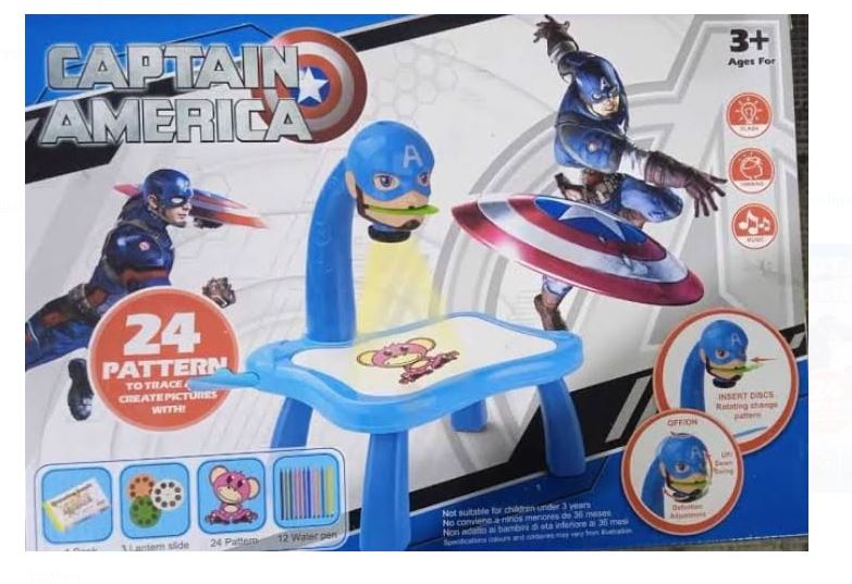 Rainbow Toys Projector Captain America