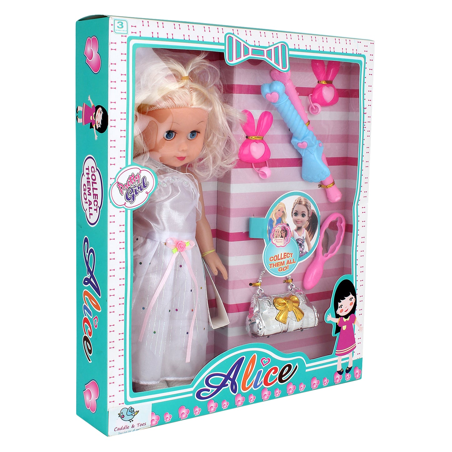 Alice Doll Set With Accessorie