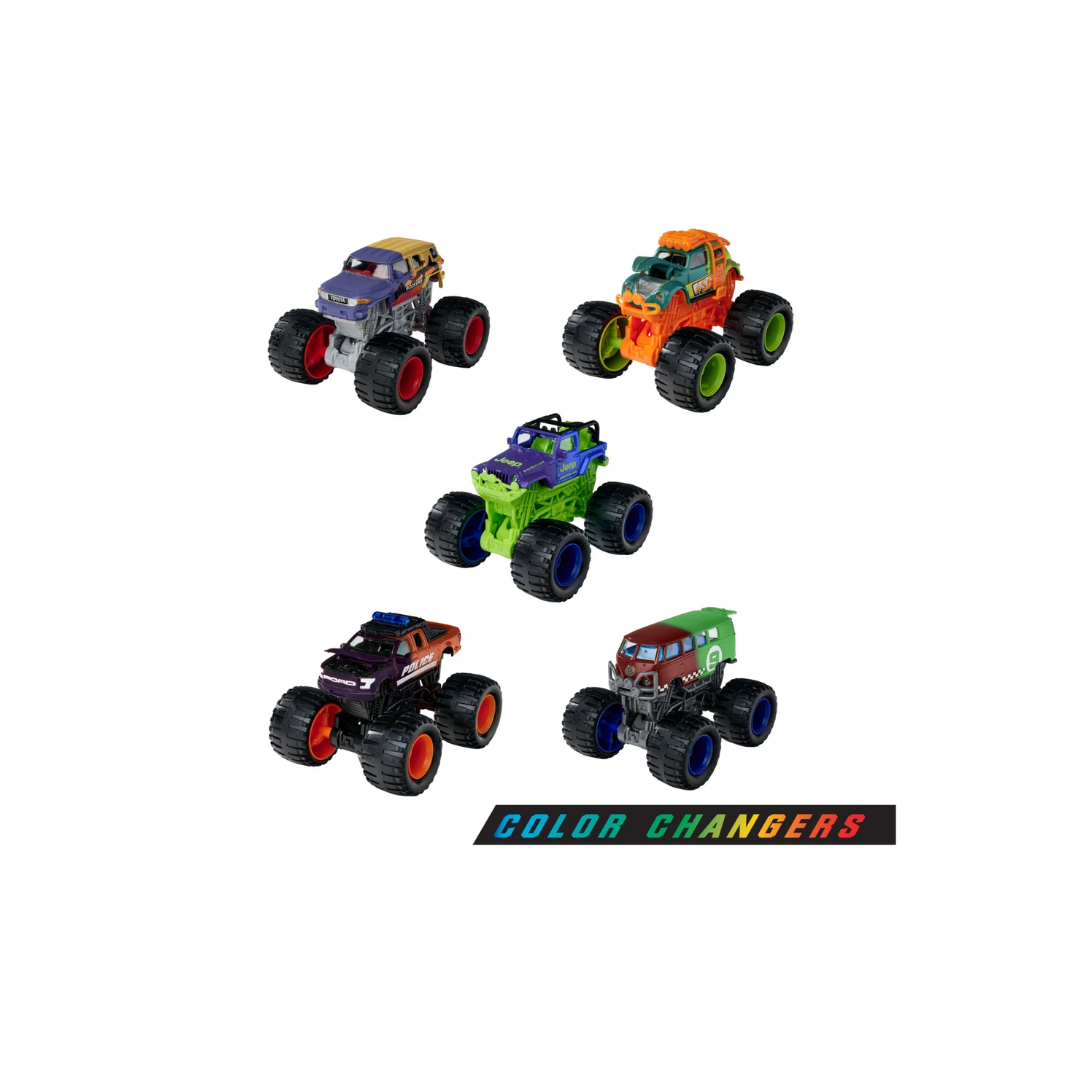 Majorette Monster Rockerz Color Changers - Design & Style May Vary, Only 1 Model