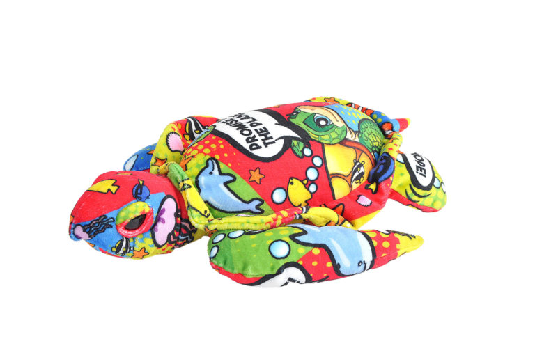 Wild Republic Message Planet - Sea Turtle Soft Toy