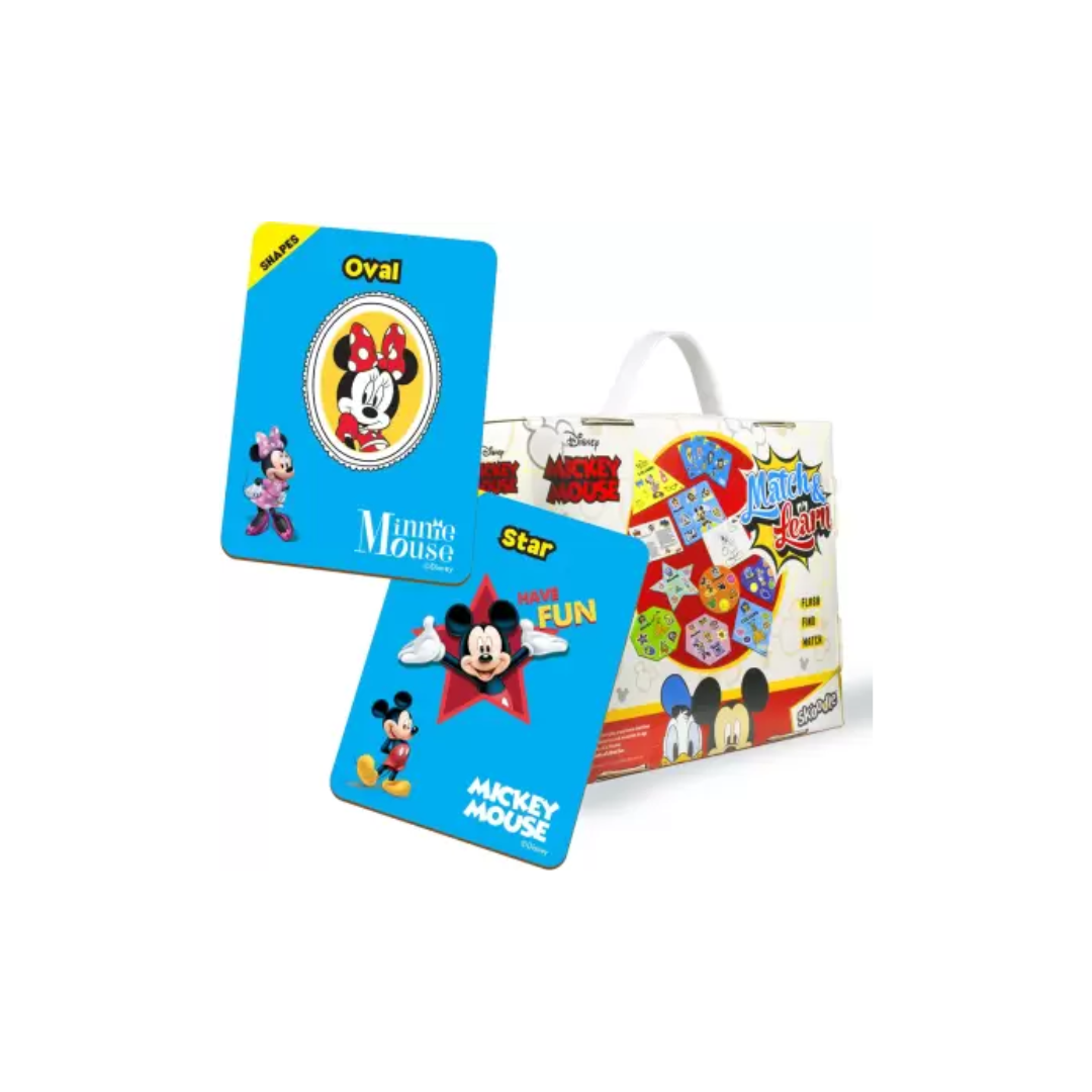 SKOODLE Disney Mickey Match & Learn Educational Game