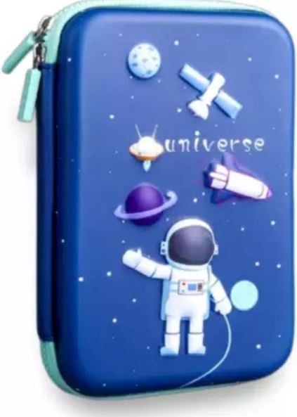Pencil Pouch Universe Art Canvas Pencil Box