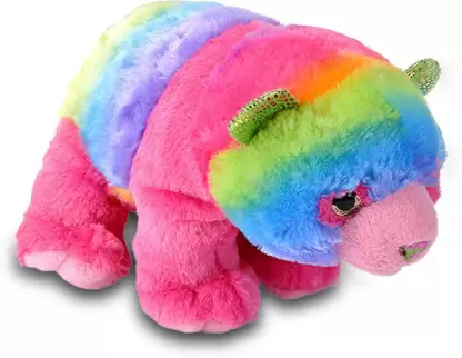 Wild Republic Rainbowkins Panda 12 " - 8 Inch  (Multicolor)