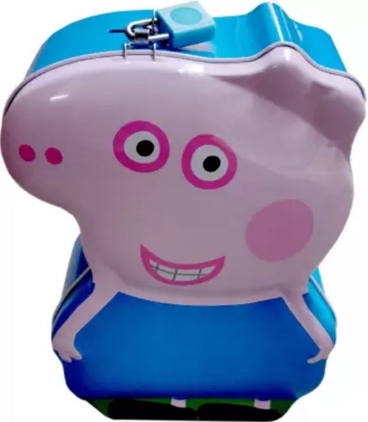 Peppa Pig Design Tin Coin Bank