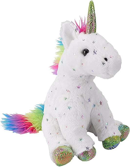 Wild Republic Folkins Unicorn Soft Toy 12"