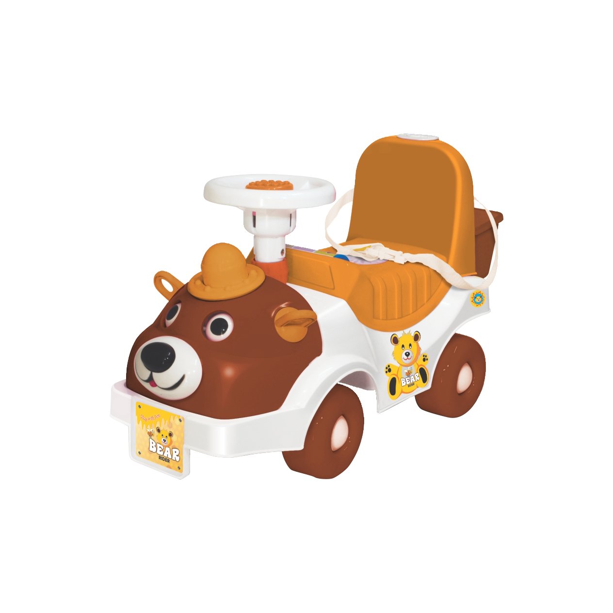 Toyzone Bear Kids Rider Car -Multicolour