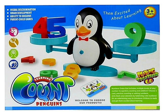Penguin Balance Educational For Kids To Learn Basic Math Toy