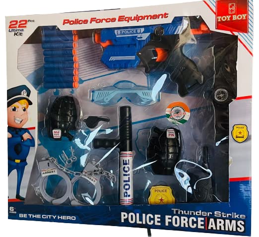 Pretend Play Police Toy Set