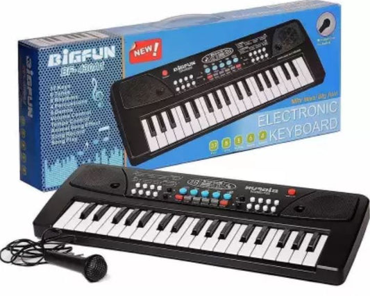 49 Key Piano Toy Keyboard For Kids With Mic Dc Power Option Recording