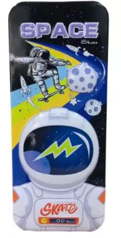 3D Space Stationery Geometry Box With Dual Compartment And Free Mini Pencil Box