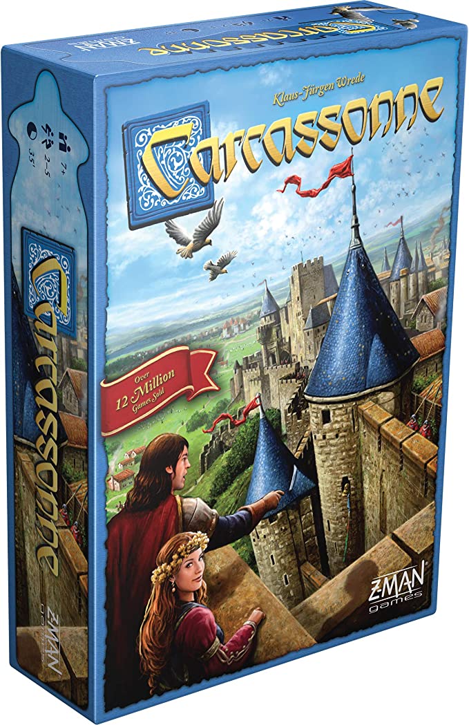 Rainbow Toys Z-Man Games Carcassonne Board Game