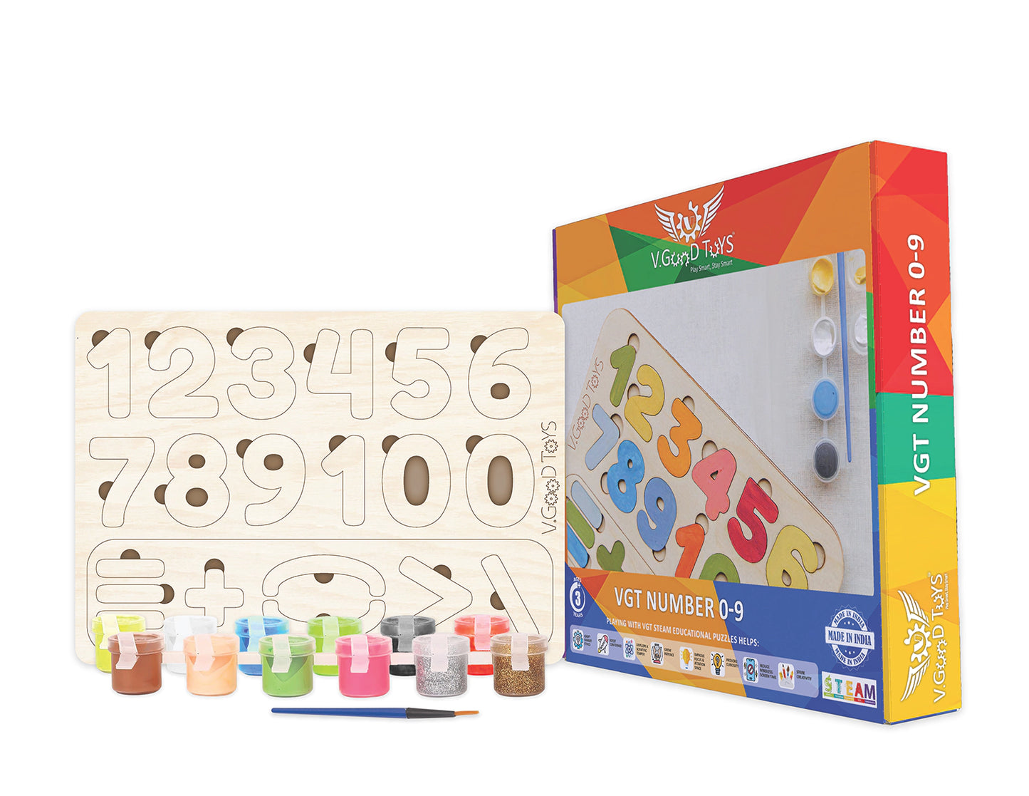 Viga Toys  Number 0-9