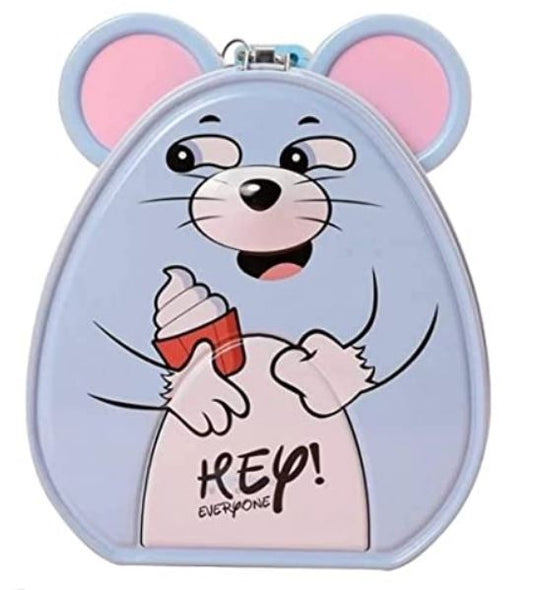 Money Saving Tin Coin Box With Lock And Key