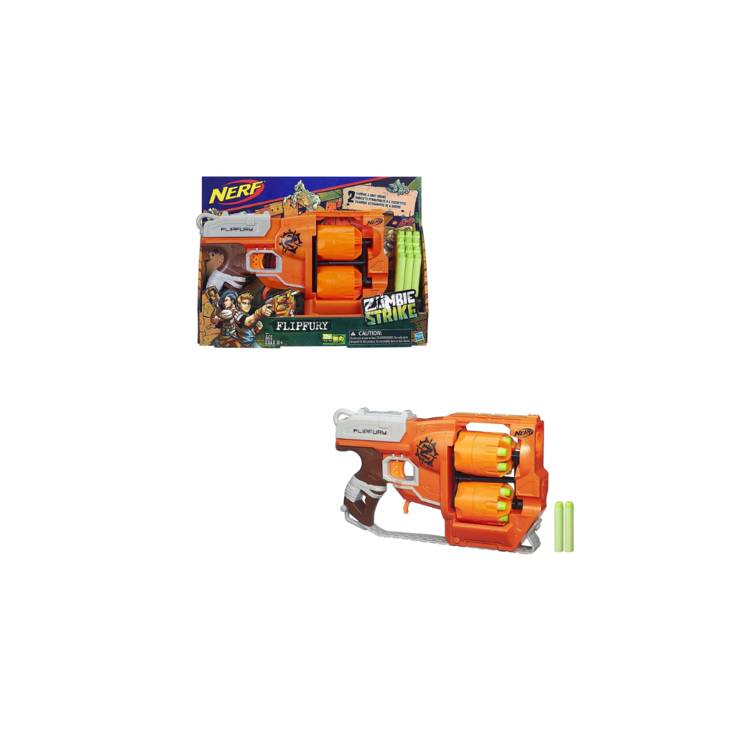 Hasbro Nerf Zombie Strike Flipfury Blasters Gun