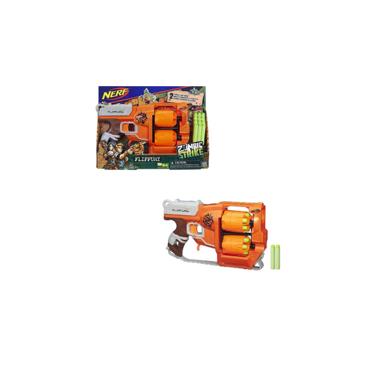 Hasbro Nerf Zombie Strike Flipfury Blasters Gun