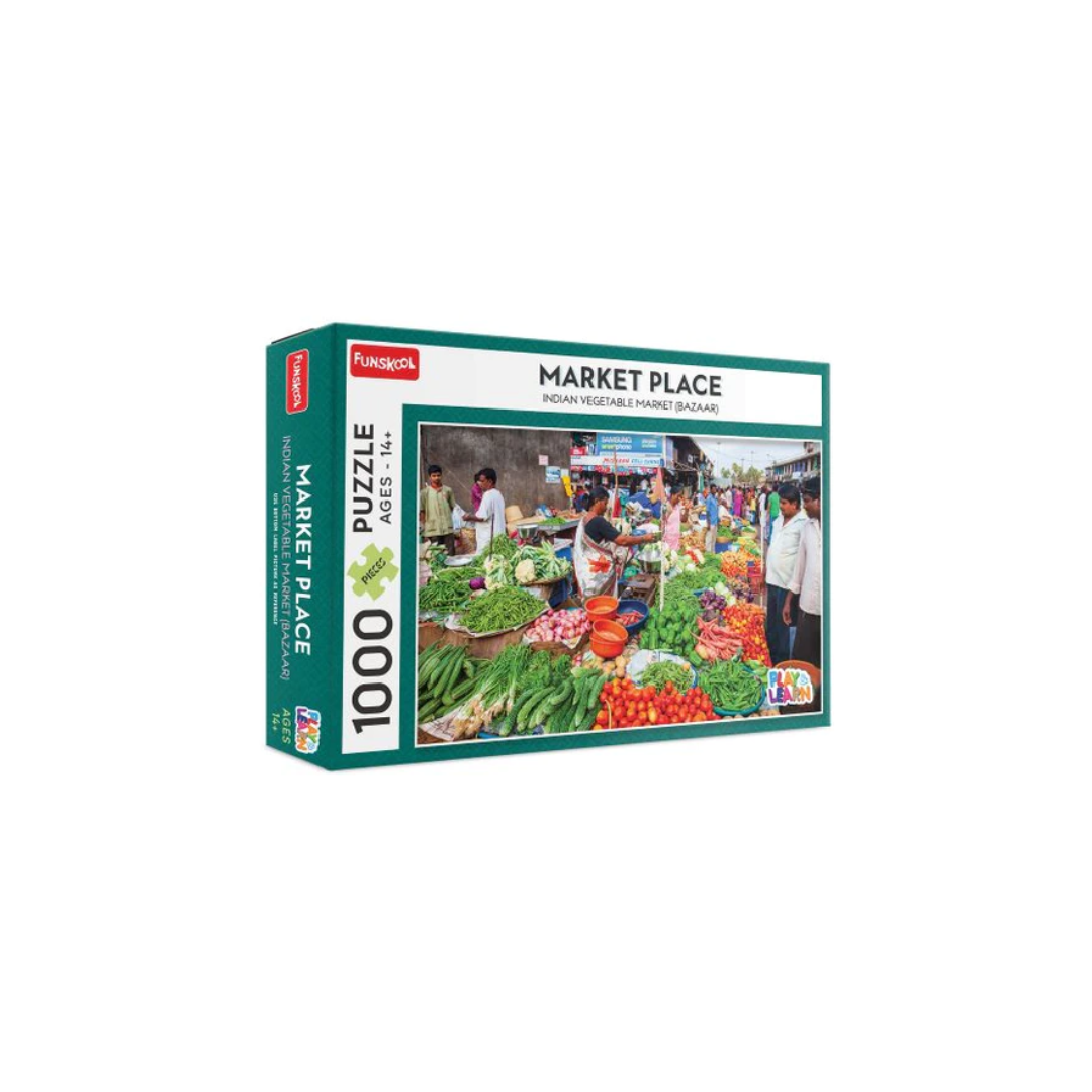 Funskool Indian Market 1000 Pieces Puzzle