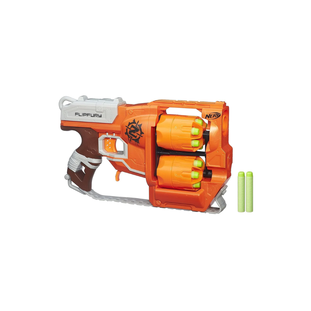 Hasbro Nerf Zombie Strike Flipfury Blasters Gun