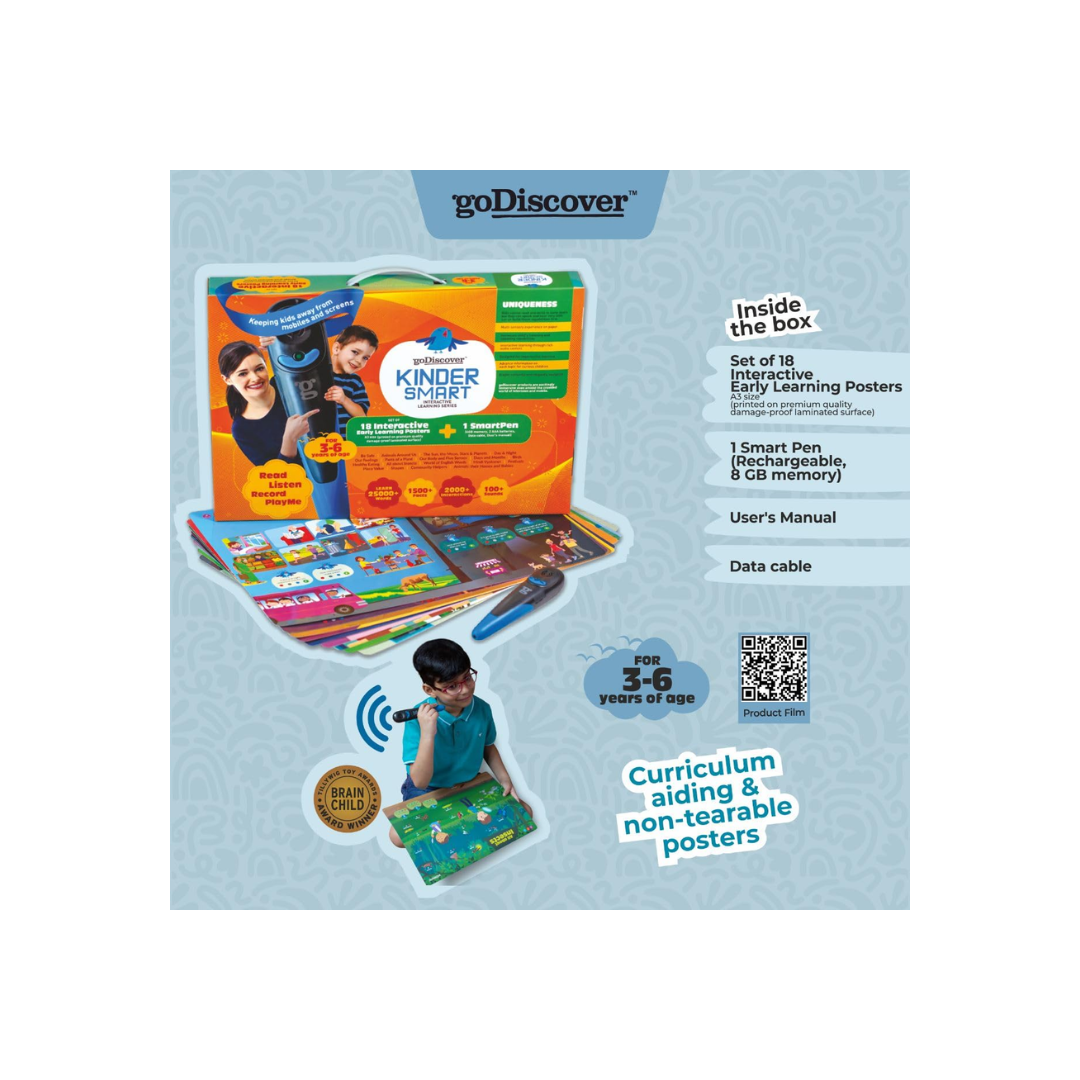 Go Discover Kinder Smart Interactive Learning Series Games