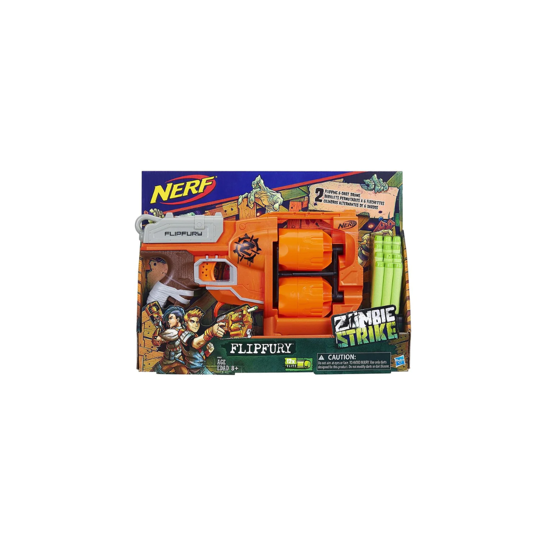 Hasbro Nerf Zombie Strike Flipfury Blasters Gun