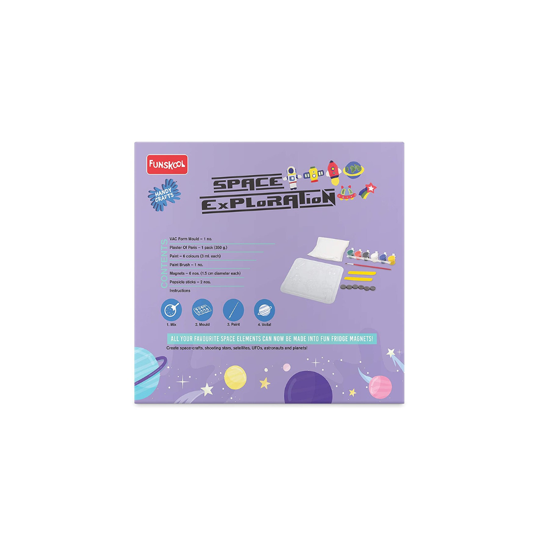 Funskool Handycrafts Space Exploration Diy Art & Craft Kit