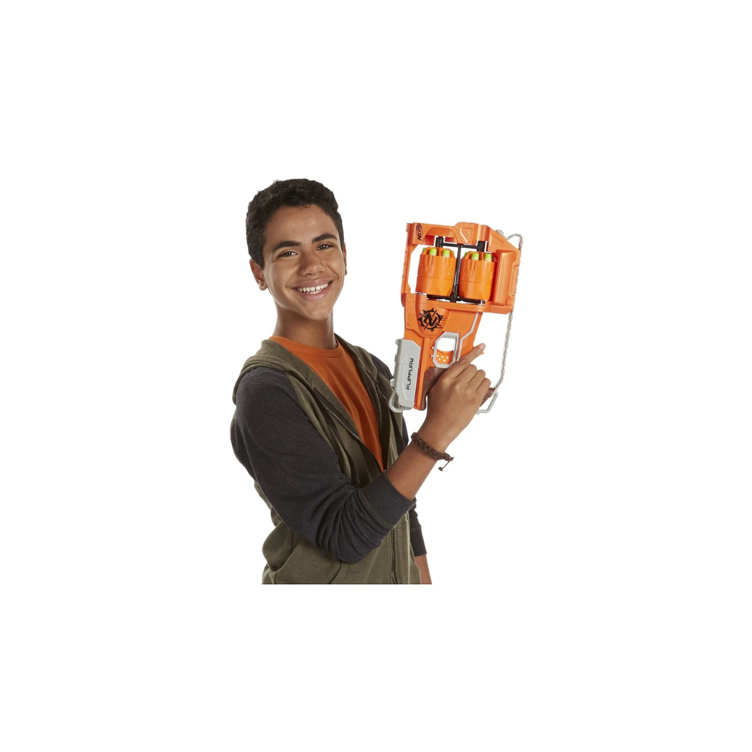 Hasbro Nerf Zombie Strike Flipfury Blasters Gun