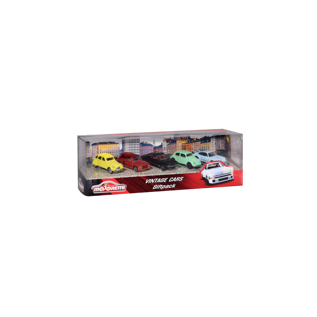 Majorette Vintage 5 Pieces Git Pack Car Set