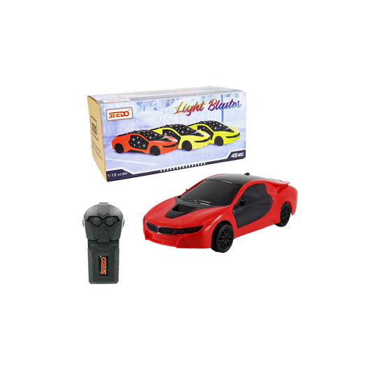 Seedo Light Blaster Remote Control Car -Assorted Color