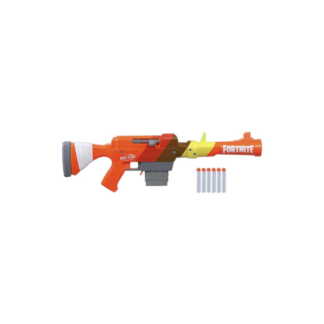 hasbro Nerf Fortnite Hr Dart Blaster, Ruff Wrap Design Gun