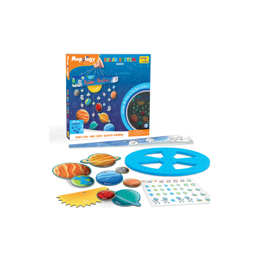 Imagi Make Mapology Solar System Mobile Puzzle