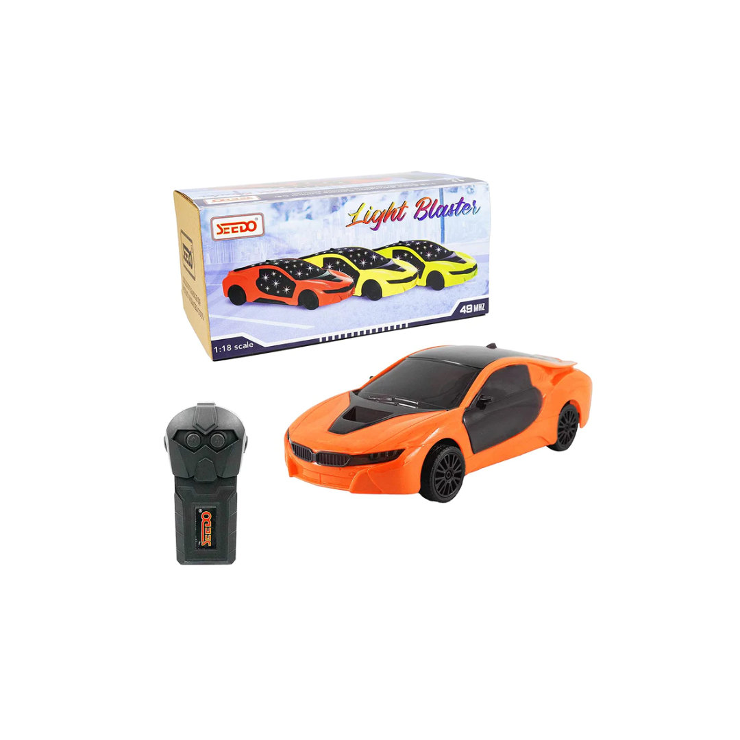 Seedo Light Blaster Remote Control Car -Assorted Color