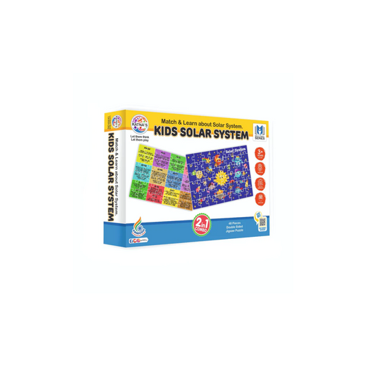 Ratna'S Kids Solar System Jigsaw 2 In 1 Combo 48 Pieces