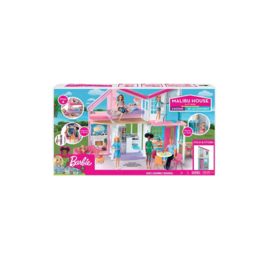 Mattel Barbie Malibu House Doll House