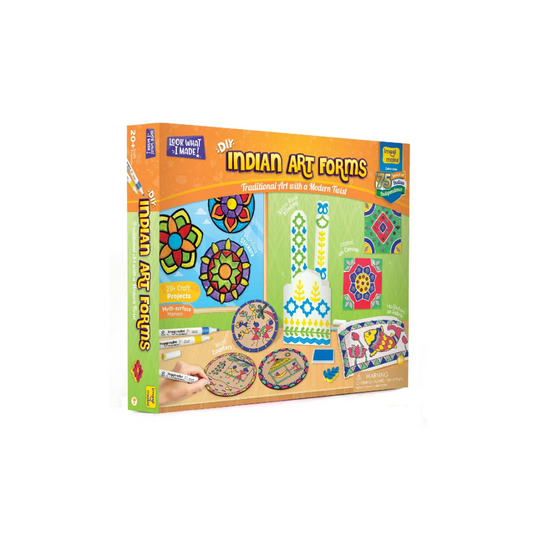 Imagimake Learn Indian Art Forms-Arts and Craft DIY Kit