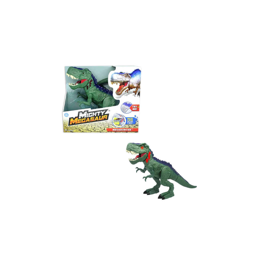 Mighty Megasaur Chomping and Walking T-Rex Electronic Dinosaur