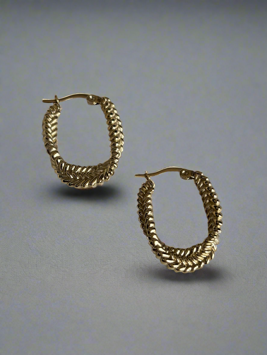 Golden hoops